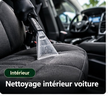 Nettoyage intérieur automobile