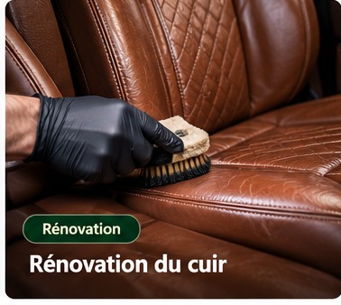 Rénovation du cuir automobile